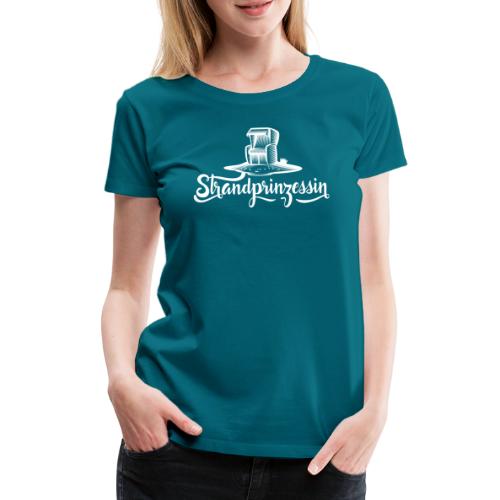 Strandprinzessin - Frauen Premium T-Shirt