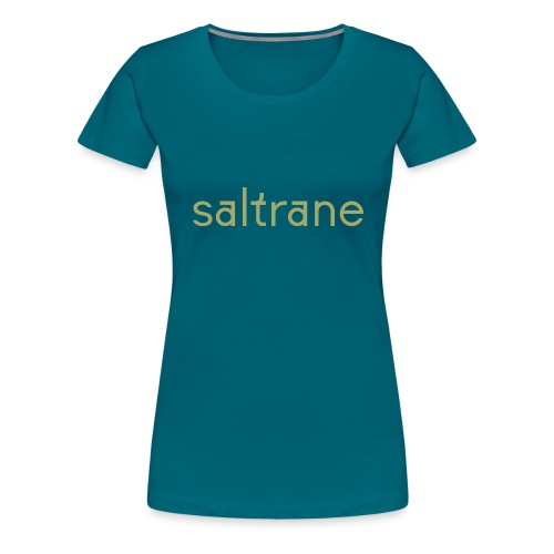 Saltrane Logo hellgruen - Frauen Premium T-Shirt
