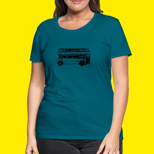 Routemaster London Bus - Premium T-skjorte for kvinner