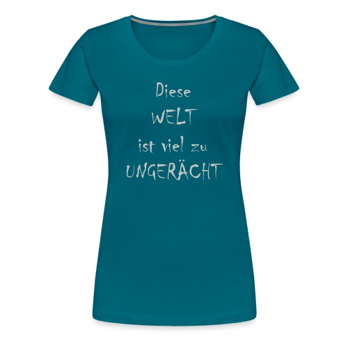 WORTKunstwort 21.3 - Frauen Premium T-Shirt