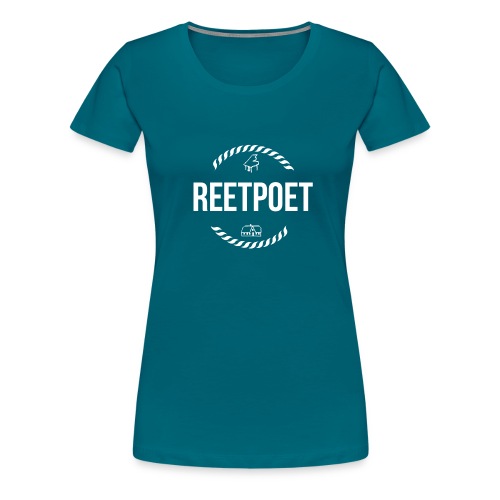 ReetPoet | Logo Weiß - Frauen Premium T-Shirt