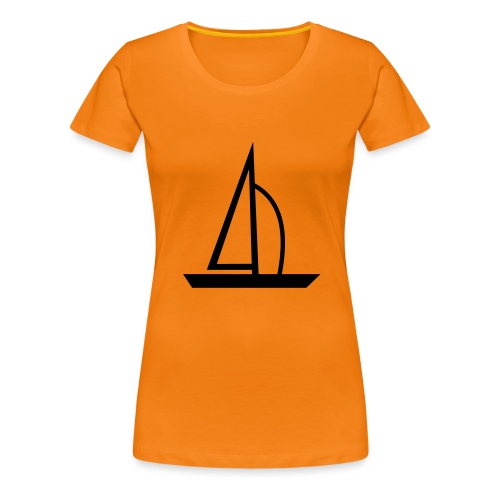 Segelboot - Frauen Premium T-Shirt