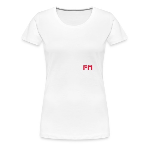 Gabber FM Logo Letters - Women's Premium T-Shirt