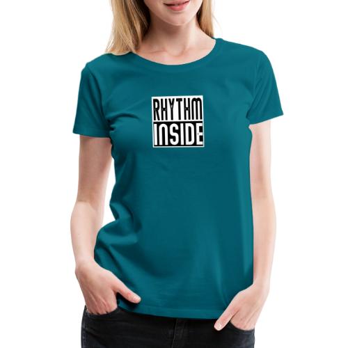rhythm inside Drums Schlagzeug Percussion - Frauen Premium T-Shirt