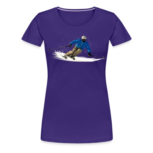 Ski - Frauen Premium T-Shirt