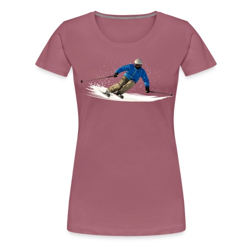 Ski - Frauen Premium T-Shirt