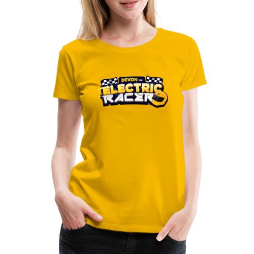 Devon the Electric Racer Logo - Women's Premium T-Shirt