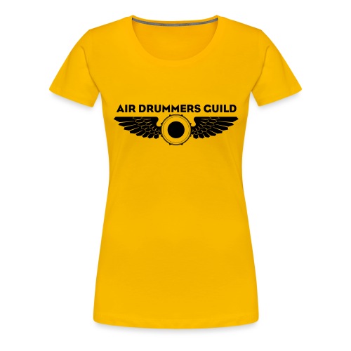 ADG Drum'n'Wings Emblem - Women's Premium T-Shirt