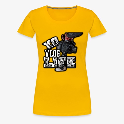 XO VLOG LIFE ! - Women's Premium T-Shirt