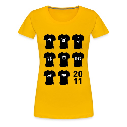 Shirt van 2011 - Vrouwen Premium T-shirt
