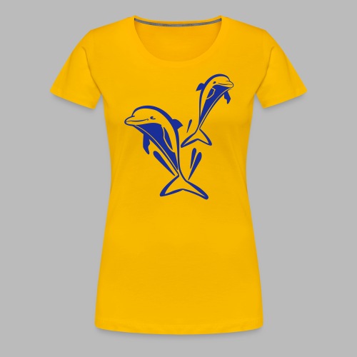 delfinpower - Frauen Premium T-Shirt