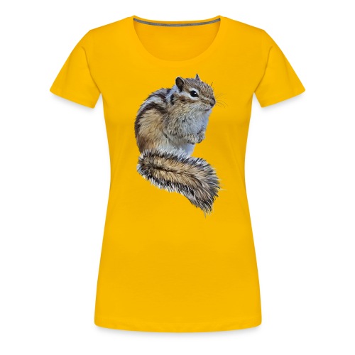 Streifenhörnchen - Frauen Premium T-Shirt
