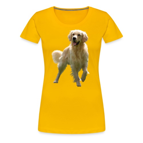 Golden Retriever - Frauen Premium T-Shirt