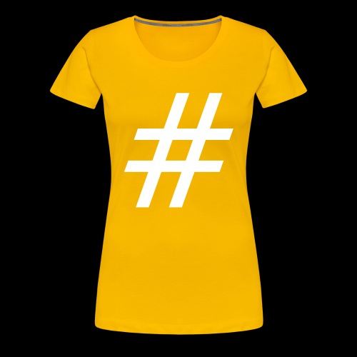 Hashtag Team - Frauen Premium T-Shirt