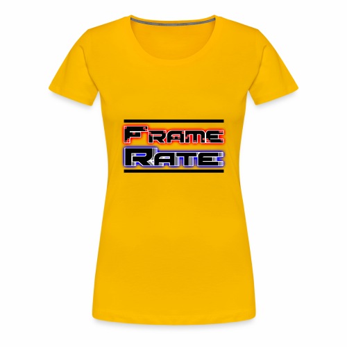TFRLogoWhite AlphaNoCircle - Women's Premium T-Shirt