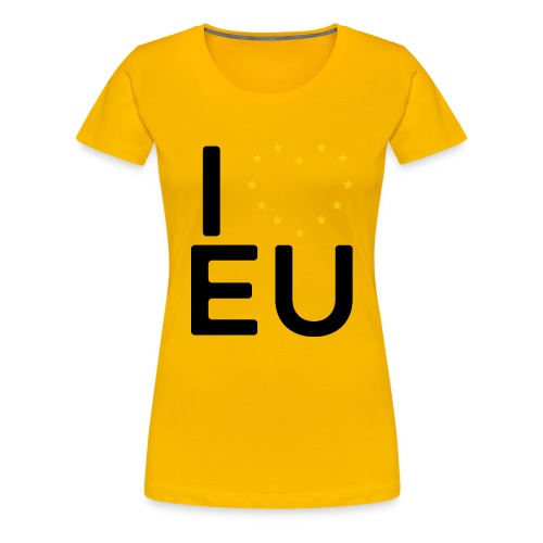 I ❤️ EU - Women's Tee - Women's Premium T-Shirt