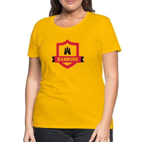 Hamburg College Abzeichen - Frauen Premium T-Shirt