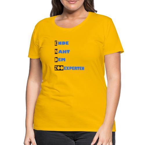 Endzoo Ende helles Shirt - Frauen Premium T-Shirt