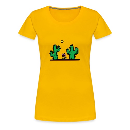 Cactus - Maglietta Premium da donna