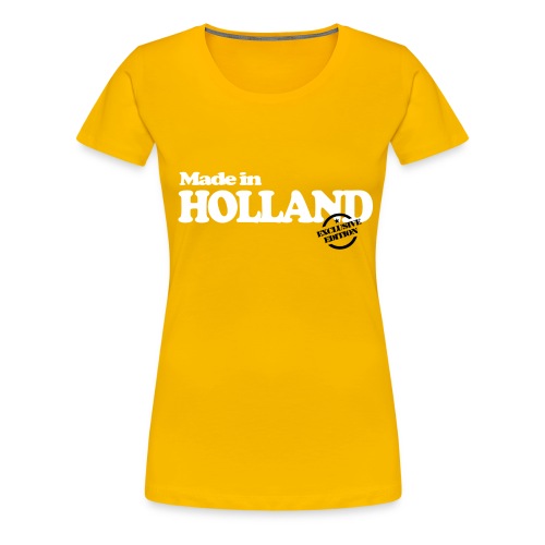 madeinhollandexclusiveedition - Vrouwen Premium T-shirt