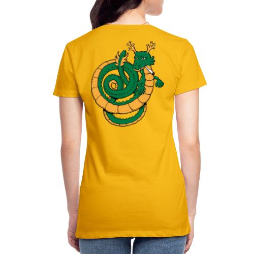 Dragon Cannabis - T-shirt Premium Femme