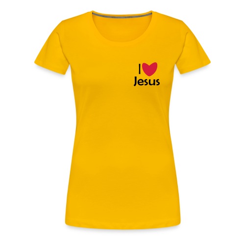 ilovejesus - Vrouwen Premium T-shirt