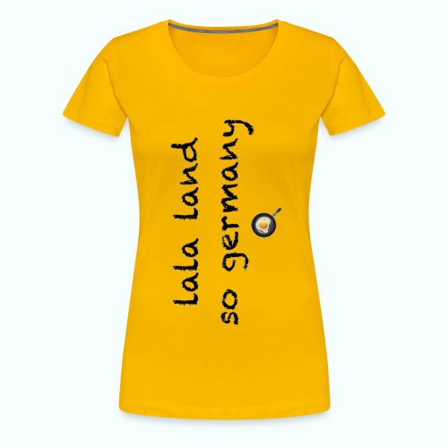 la la land transparent p - Frauen Premium T-Shirt