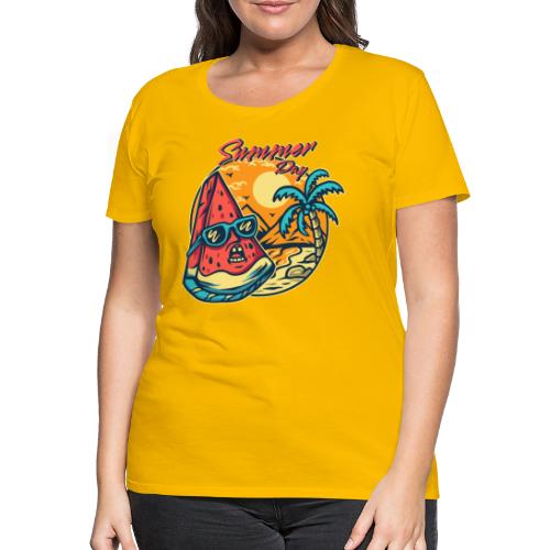 Summer Day - Wassermelone - Frauen Premium T-Shirt