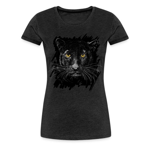 Schwarzer Panther - Frauen Premium T-Shirt