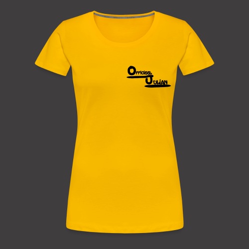 Officieel Julian - Vrouwen Premium T-shirt
