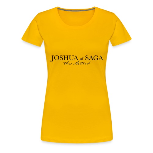 Joshua af Saga - The Artist - Black - Premium-T-shirt dam