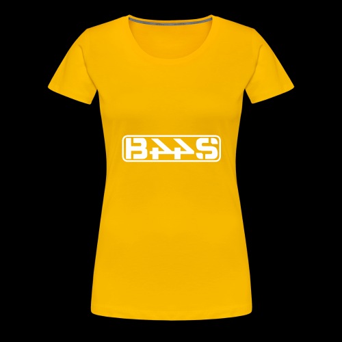 LOGO PLAIN wit transparant - Vrouwen Premium T-shirt