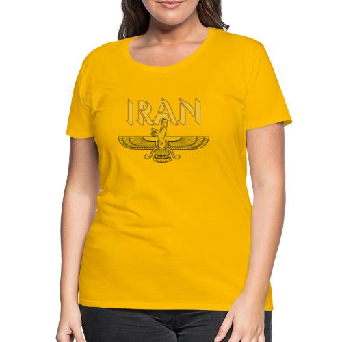 Iran 9 - Dame premium T-shirt