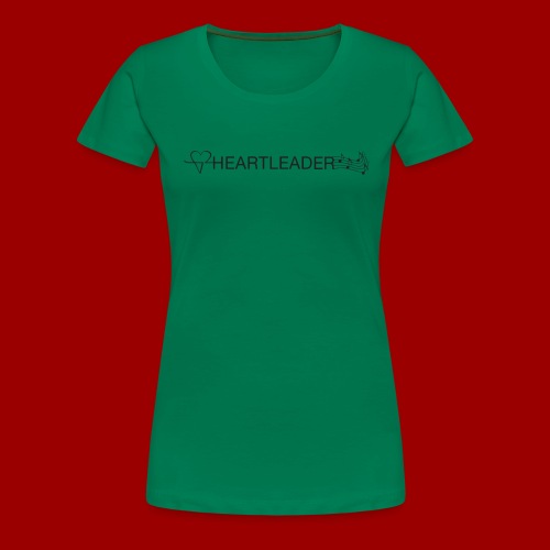 Heartleader Charity (schwarz/grau) - Frauen Premium T-Shirt