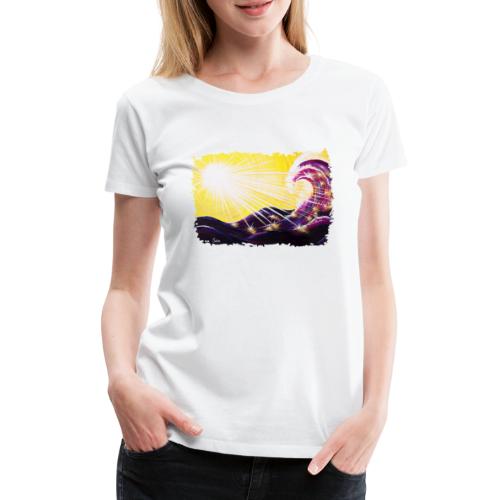 Licht Welle - Sonja Ariel von Staden - Frauen Premium T-Shirt