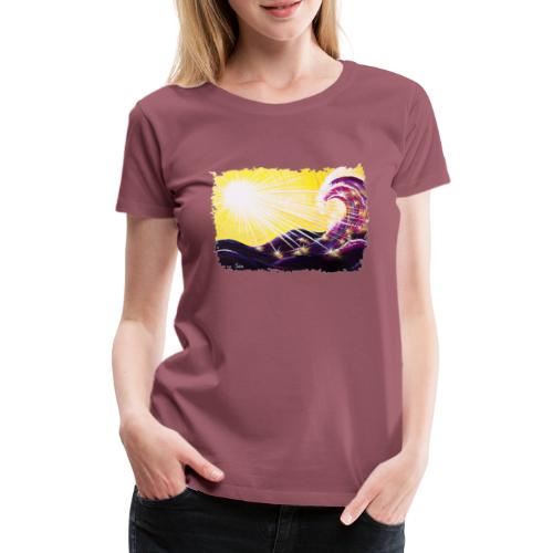 Licht Welle - Sonja Ariel von Staden - Frauen Premium T-Shirt