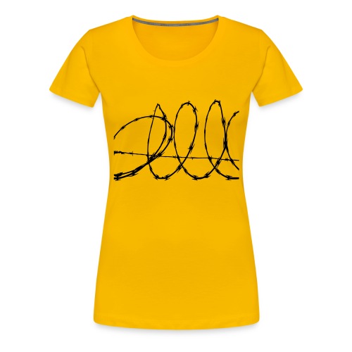 Barbed Wire - Women's Premium T-Shirt