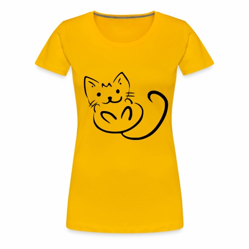 Kitten - Maglietta Premium da donna
