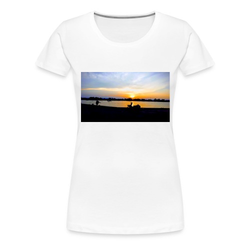 Sonnenuntergang in Thailand - Frauen Premium T-Shirt