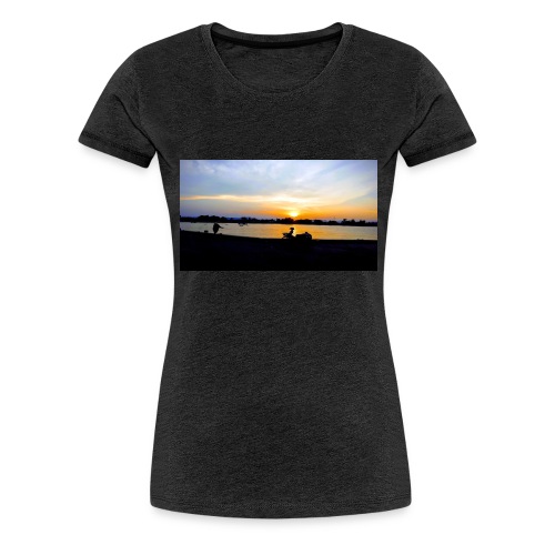 Sonnenuntergang in Thailand - Frauen Premium T-Shirt