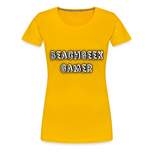 Classic BeachGeek - Women's Premium T-Shirt