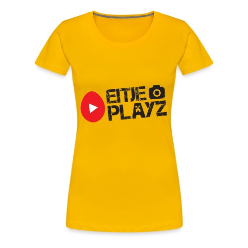 Eitje Playz logo! - Vrouwen Premium T-shirt