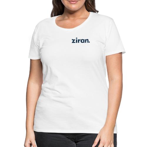 Ziran 2022 Logotype - Premium-T-shirt dam