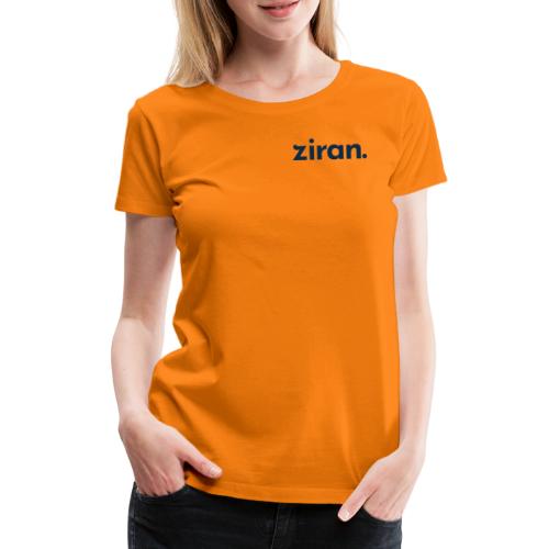 Ziran 2022 Logotype - Premium-T-shirt dam