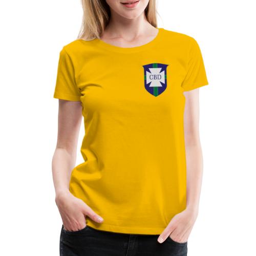Mondiali di calcio 1970 celebrativa Brasile - Maglietta Premium da donna