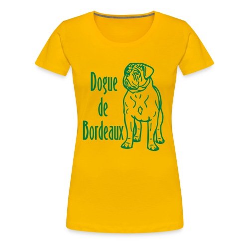 bordeaux © - www.dog-power.nl - Vrouwen Premium T-shirt