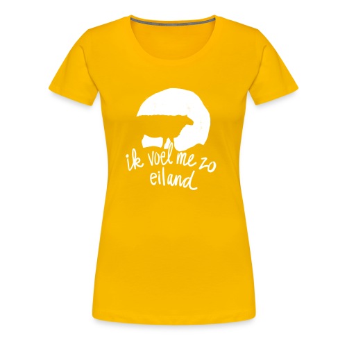 Eiland shirt - Vrouwen Premium T-shirt