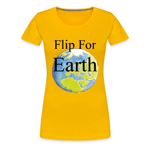 Flip For Earth T-shirt - Premium-T-shirt dam