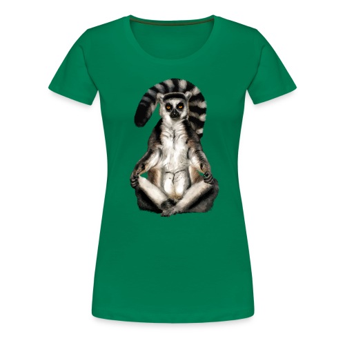 Lemur Katta - Frauen Premium T-Shirt