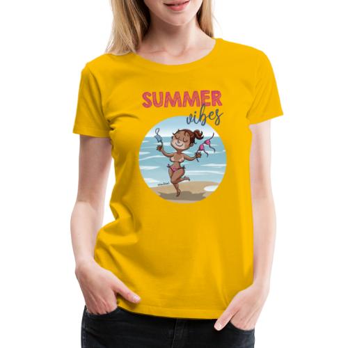 SUMMER vibes - Camiseta premium mujer